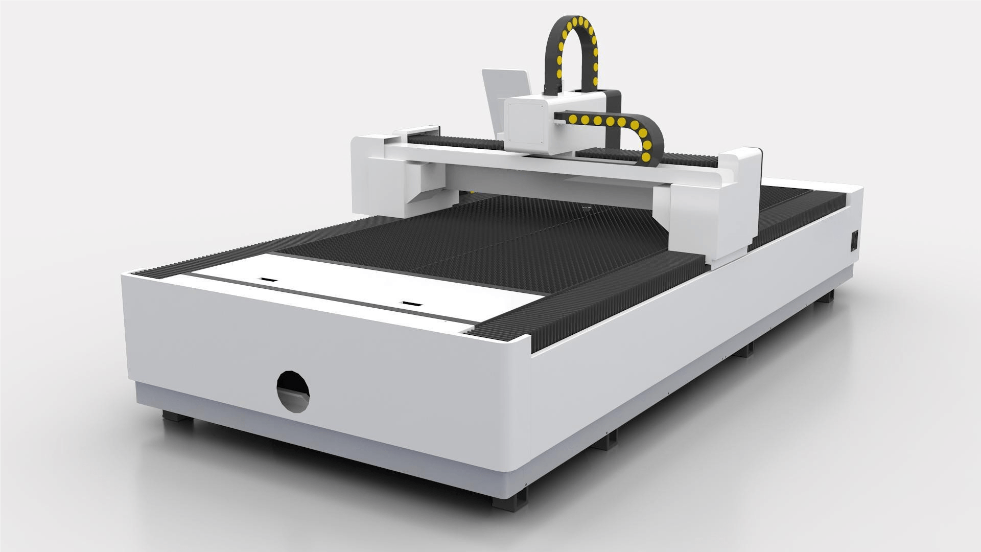New Look Open Type Metal Sheet Laser Cutting Machine - Image 3