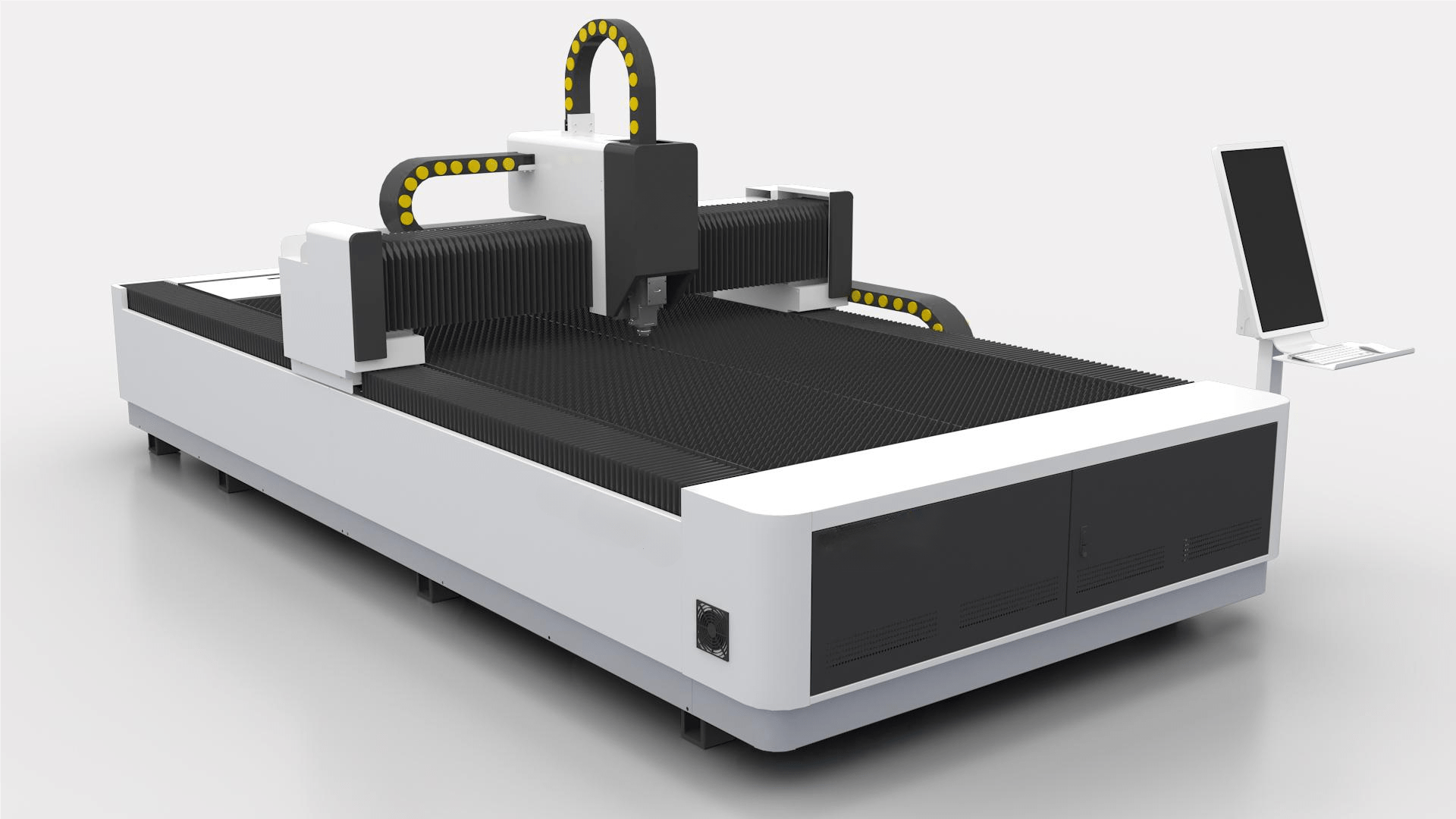 New Look Open Type Metal Sheet Laser Cutting Machine - Image 2