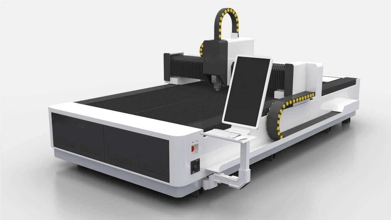 New Look Open Type Metal Sheet Laser Cutting Machine